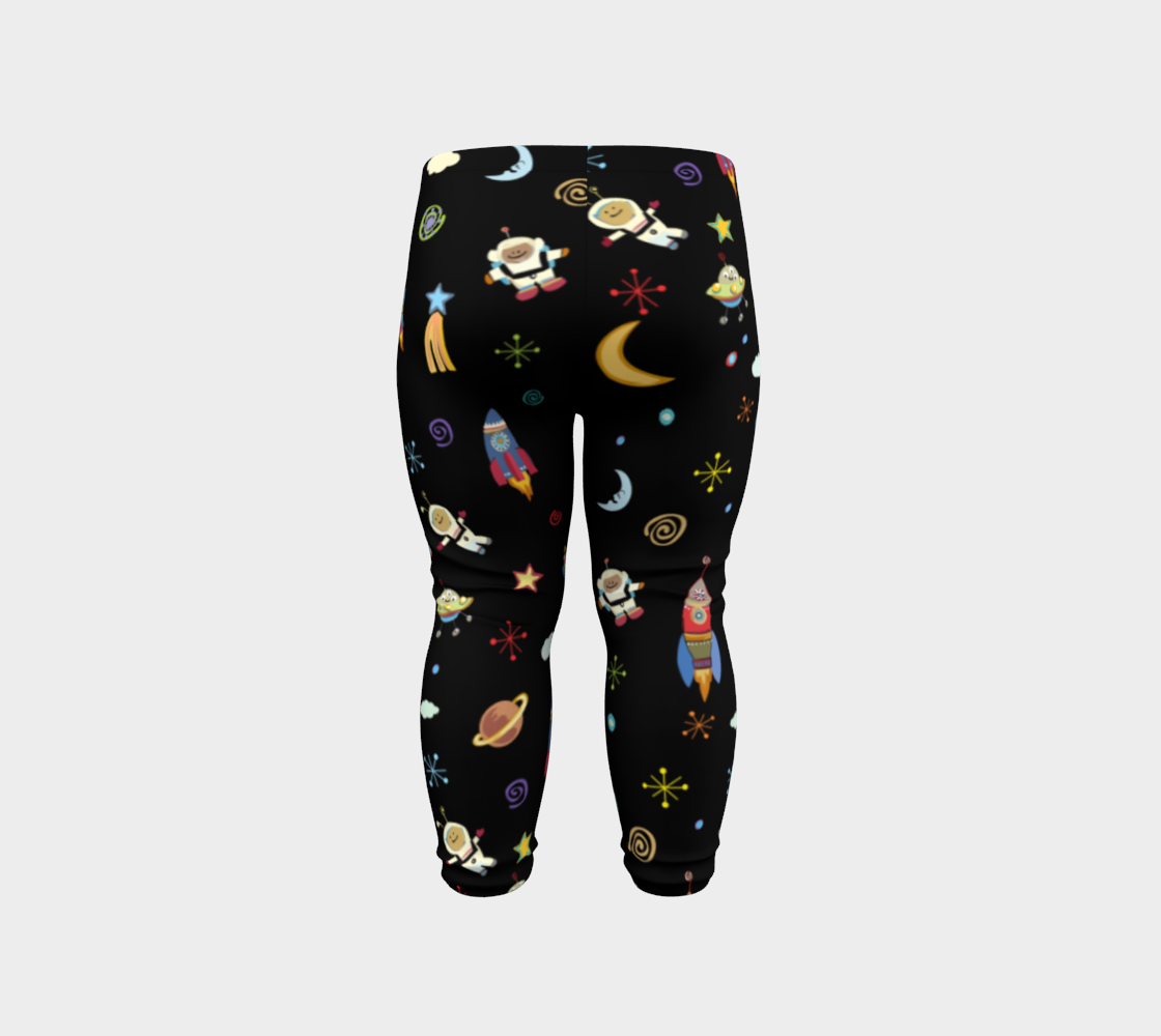 Spaced Out Kids Leggings preview #6