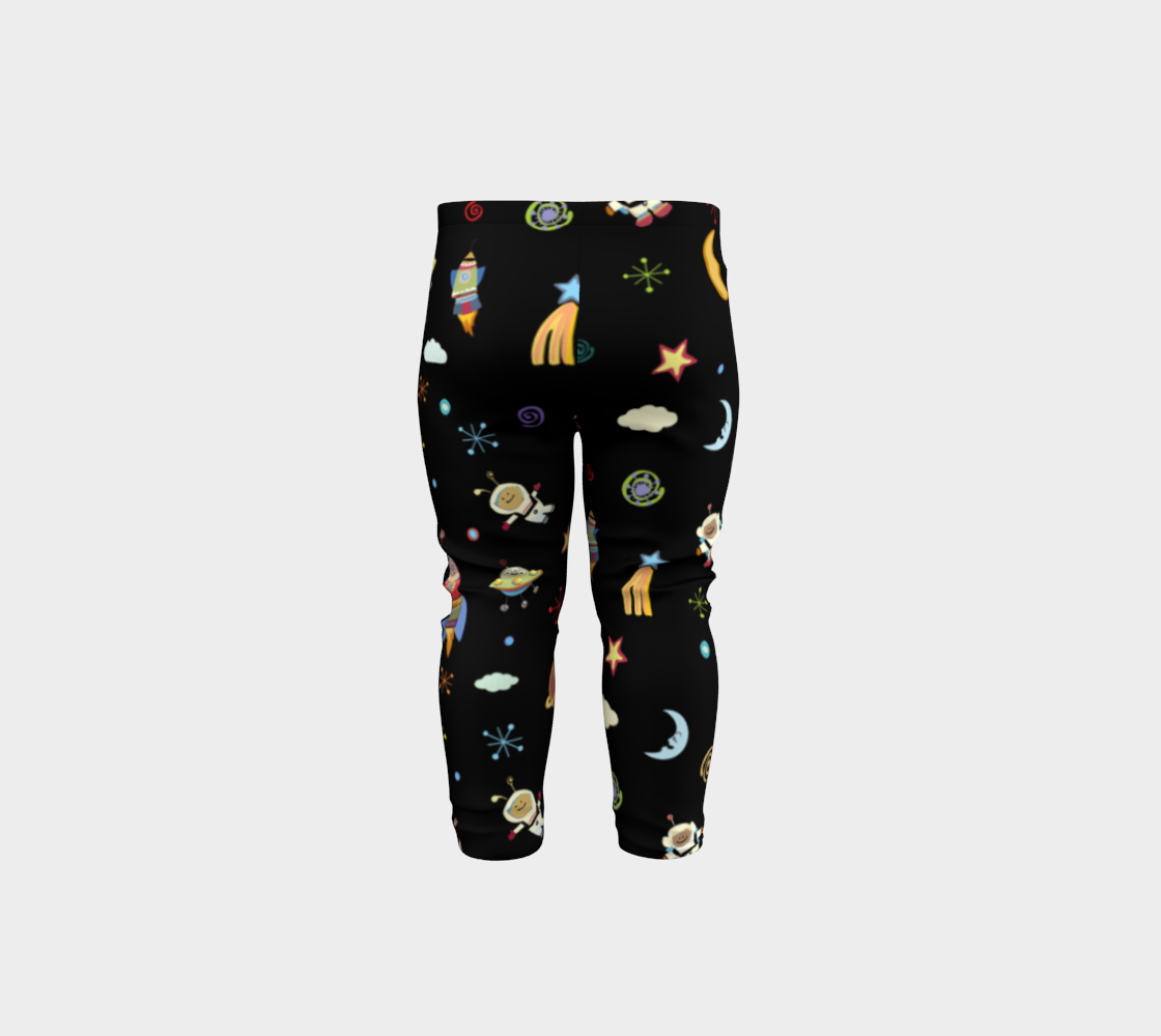 Spaced Out Kids Leggings preview #5