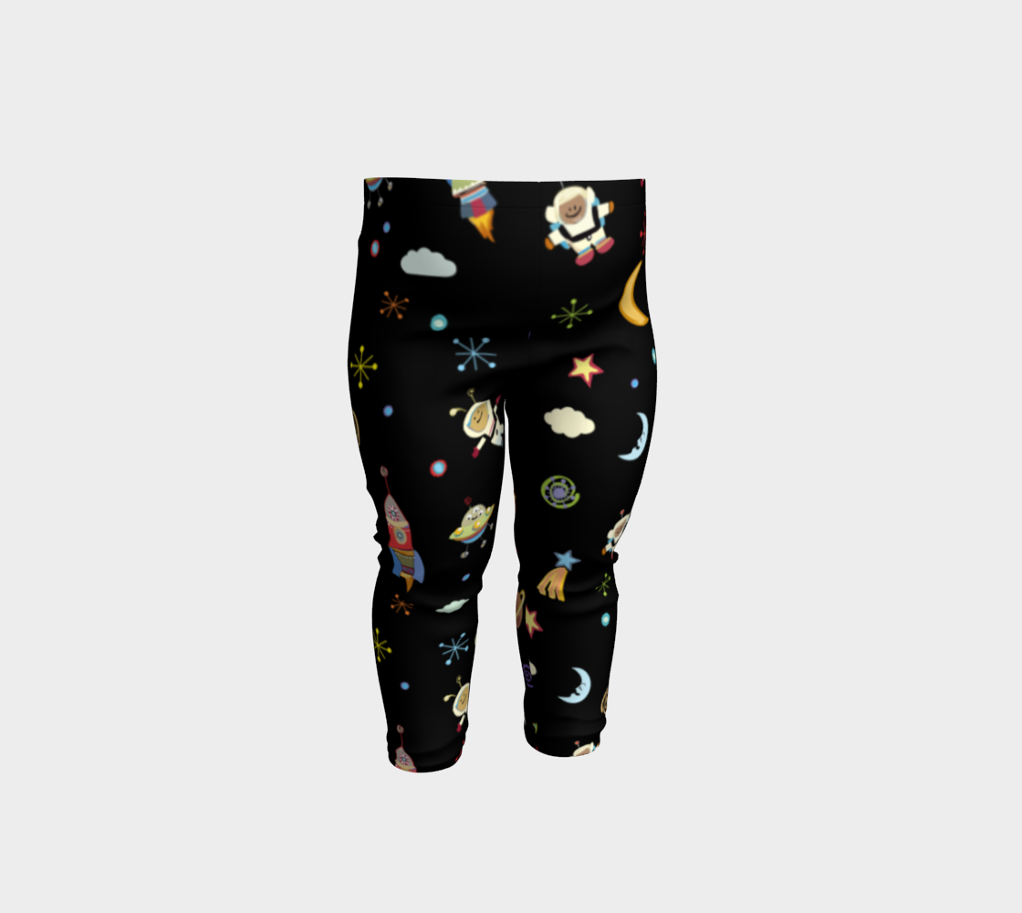 Spaced Out Kids Leggings preview