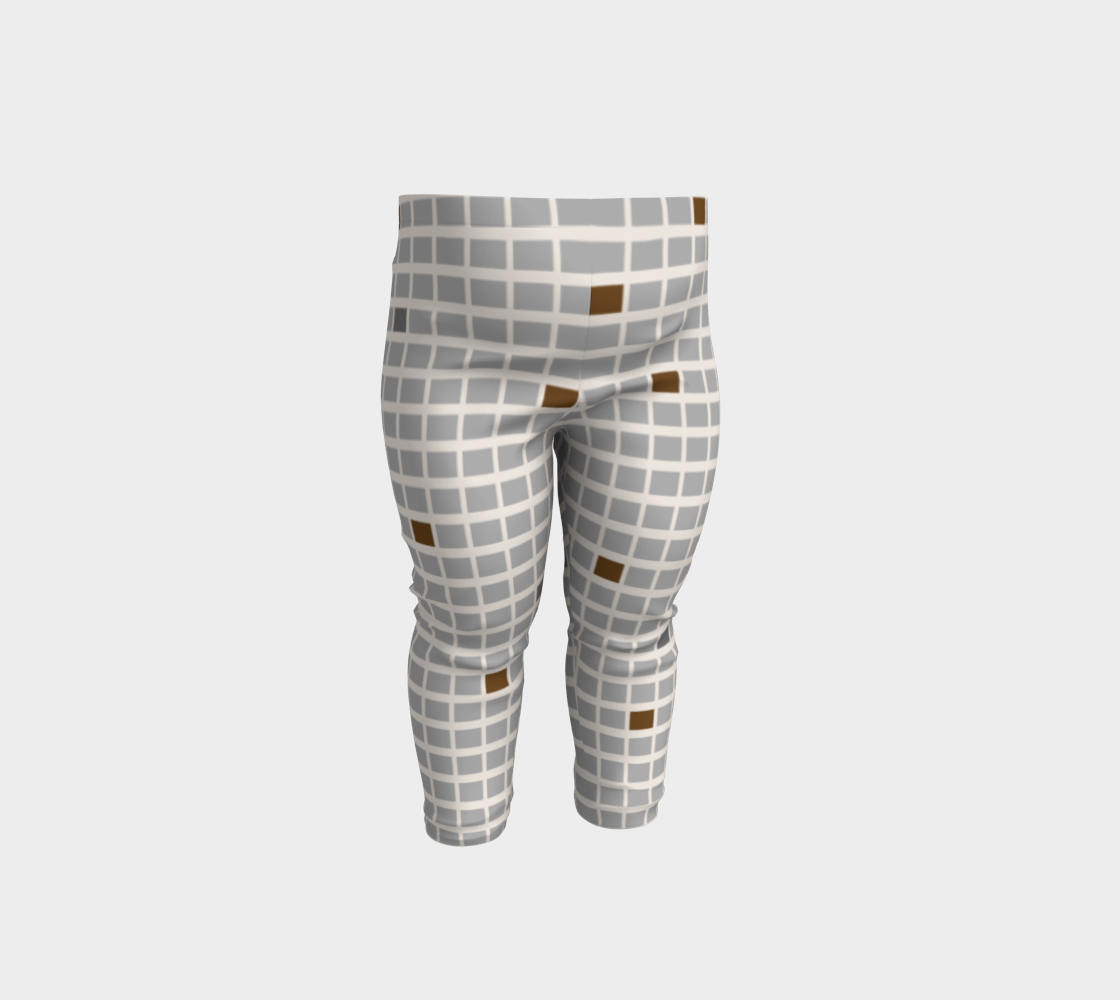 Gray Grid With Tan Squares preview