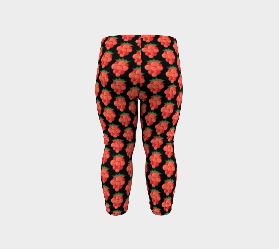 Salmonberry Baby Leggins preview #6