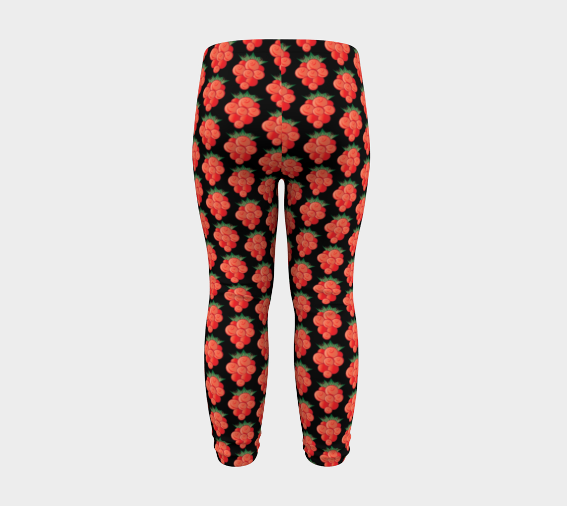 Salmonberry Baby Leggins preview #8