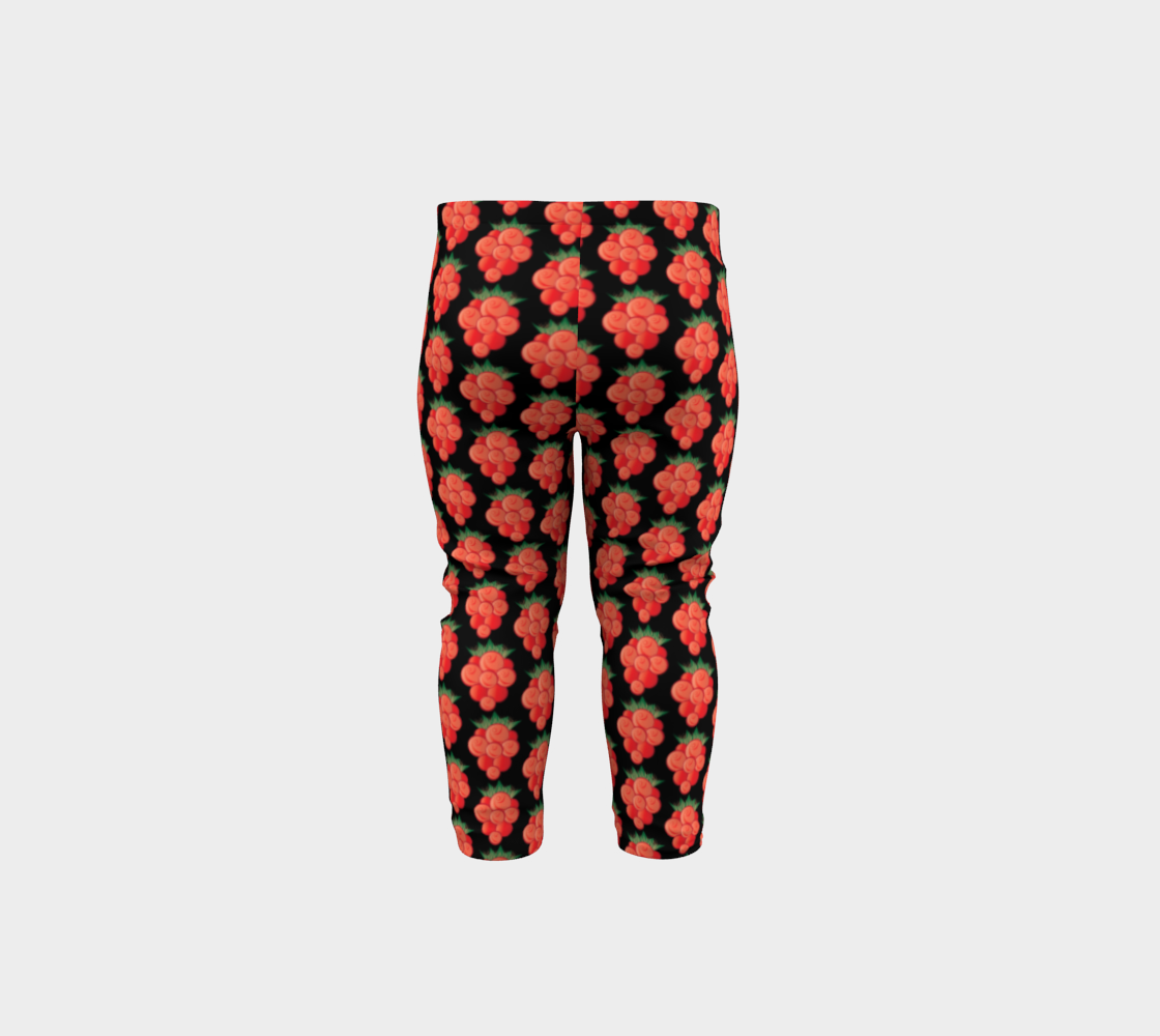 Salmonberry Baby Leggins preview #5