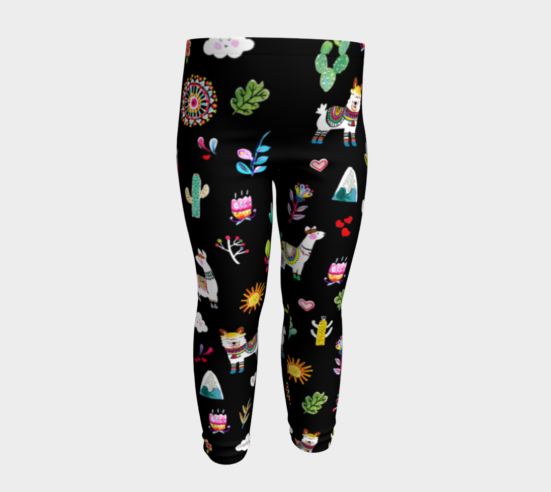 Llamas and Cactus Baby Leggings 2.0 preview #4