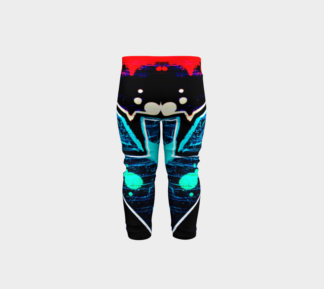 Graffiti 14 Baby Leggings preview #5