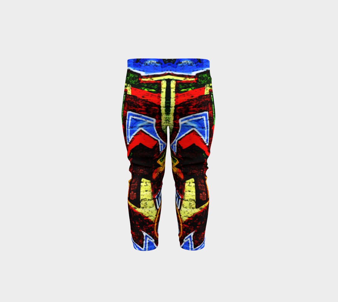 Graffiti 17 Baby Leggings preview #5