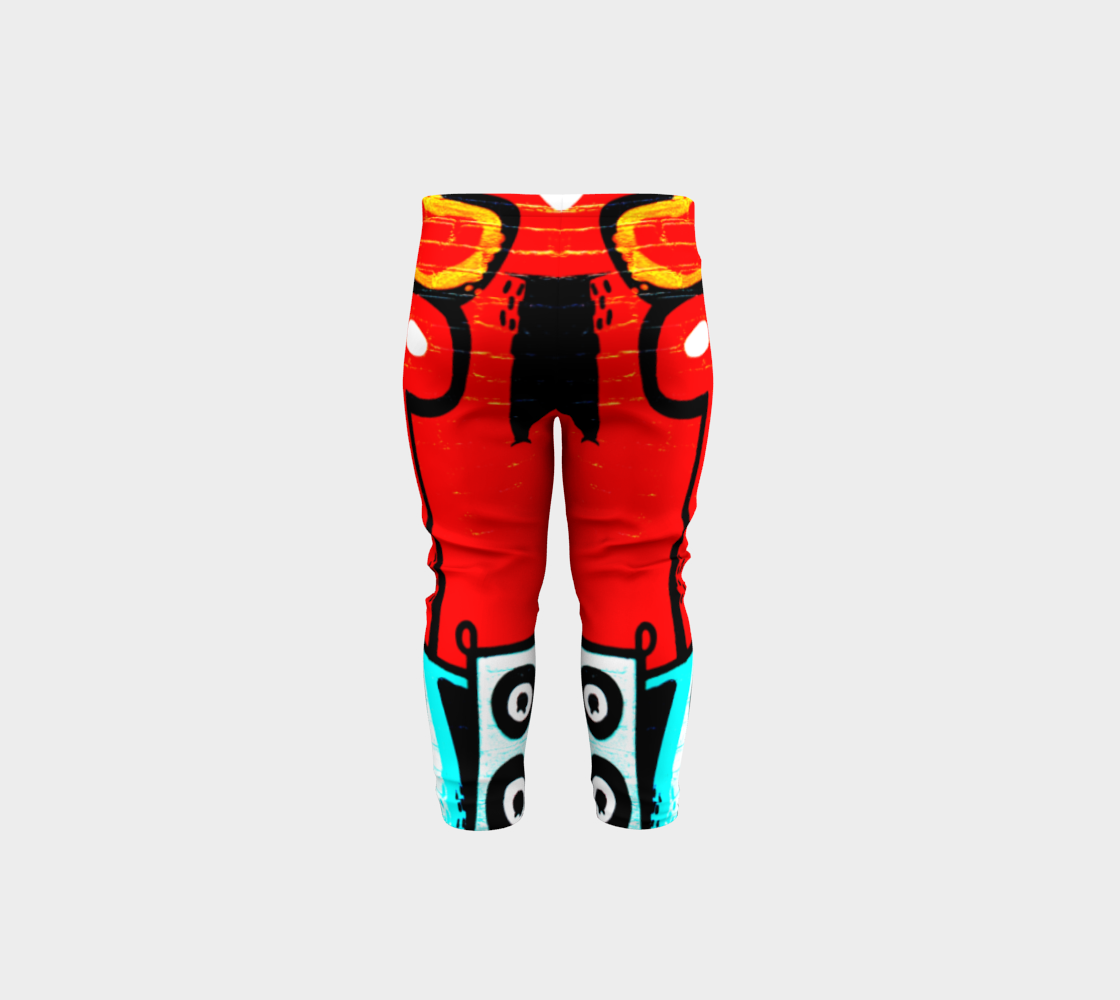 Graffiti 19 Baby Leggings preview #5