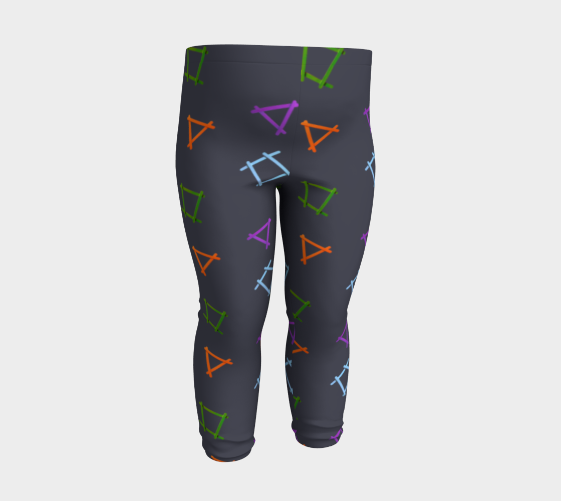 Popstick Geometry on Dark Gray preview #3