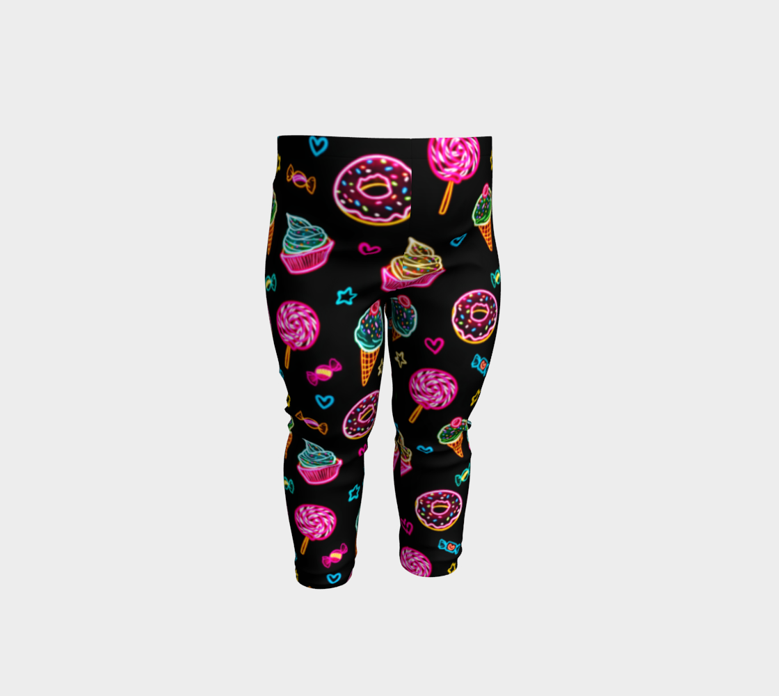 Neon Candy Baby Leggings  preview