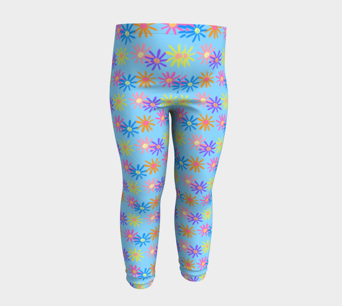 Daisies on Blue preview #4