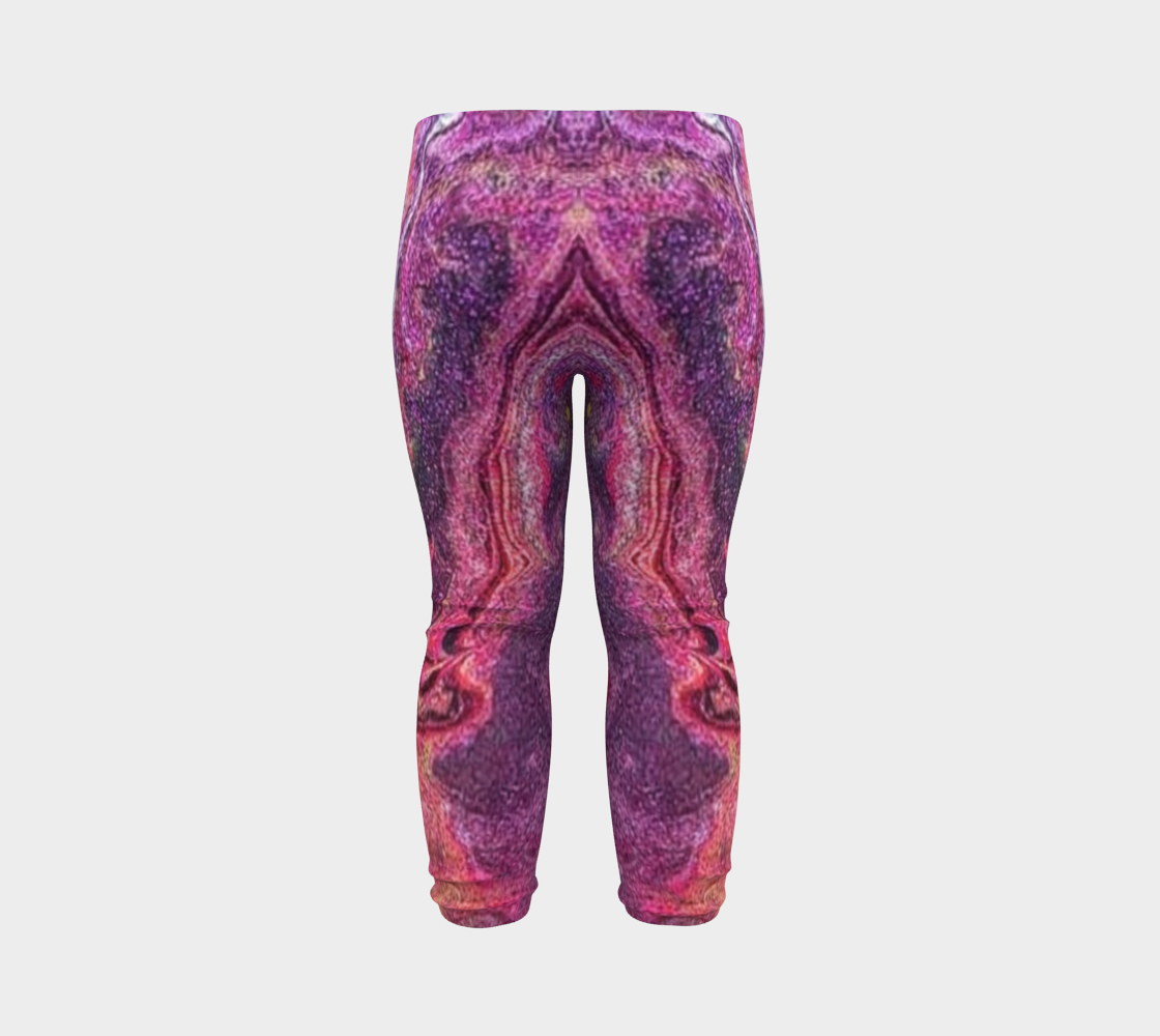 pink glitter baby leggings preview #7
