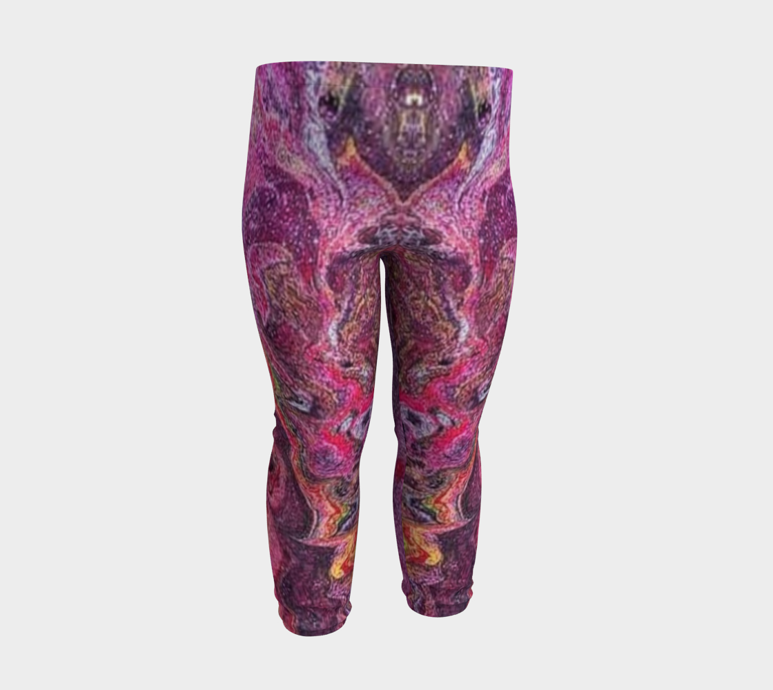 pink glitter baby leggings preview #3
