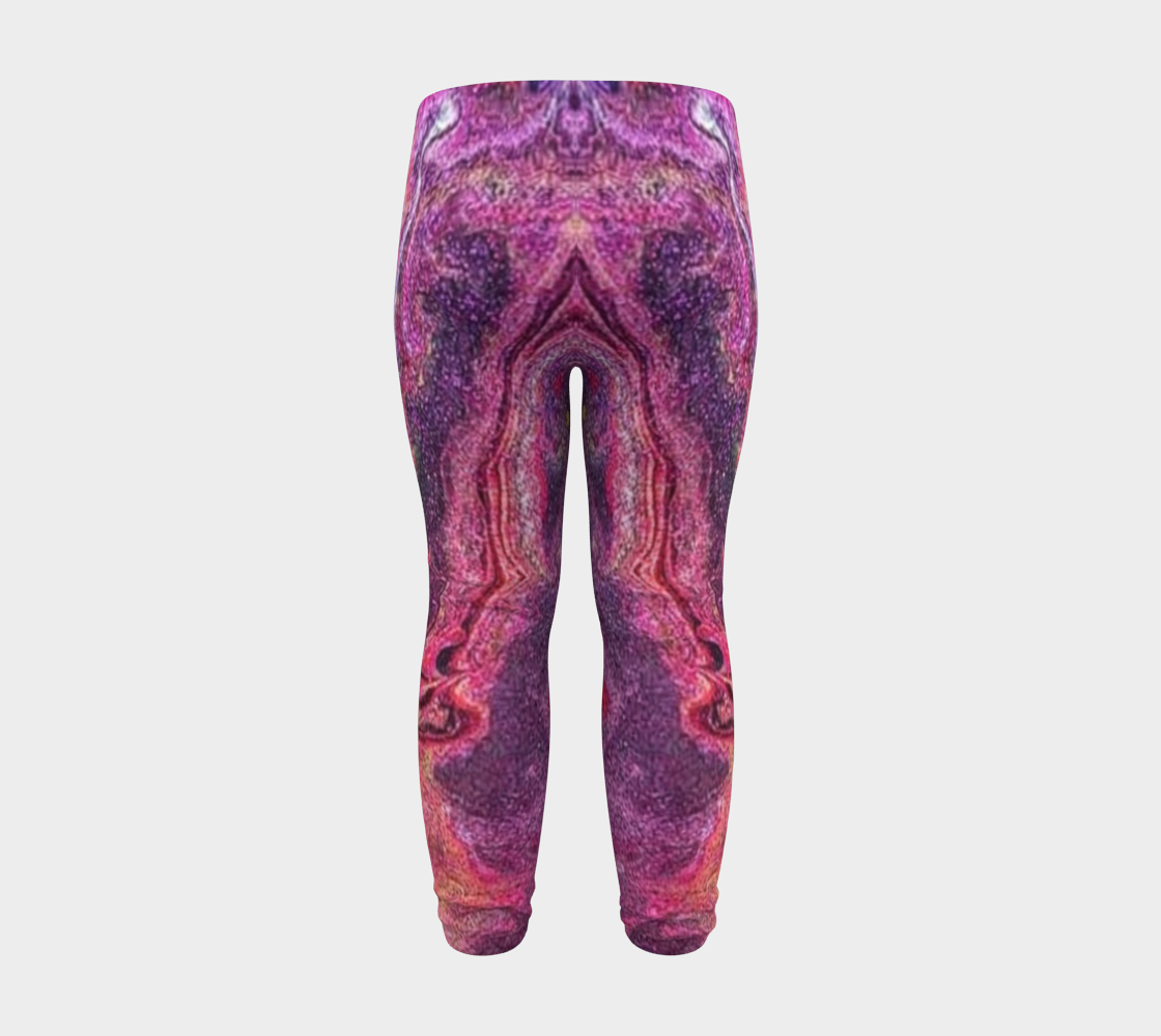 pink glitter baby leggings preview #8