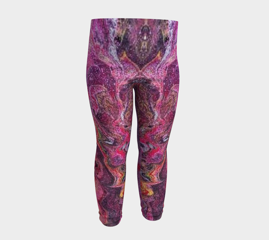 pink glitter baby leggings preview #4