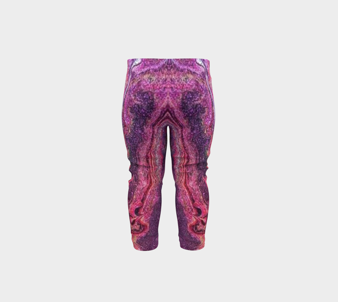 pink glitter baby leggings preview #5