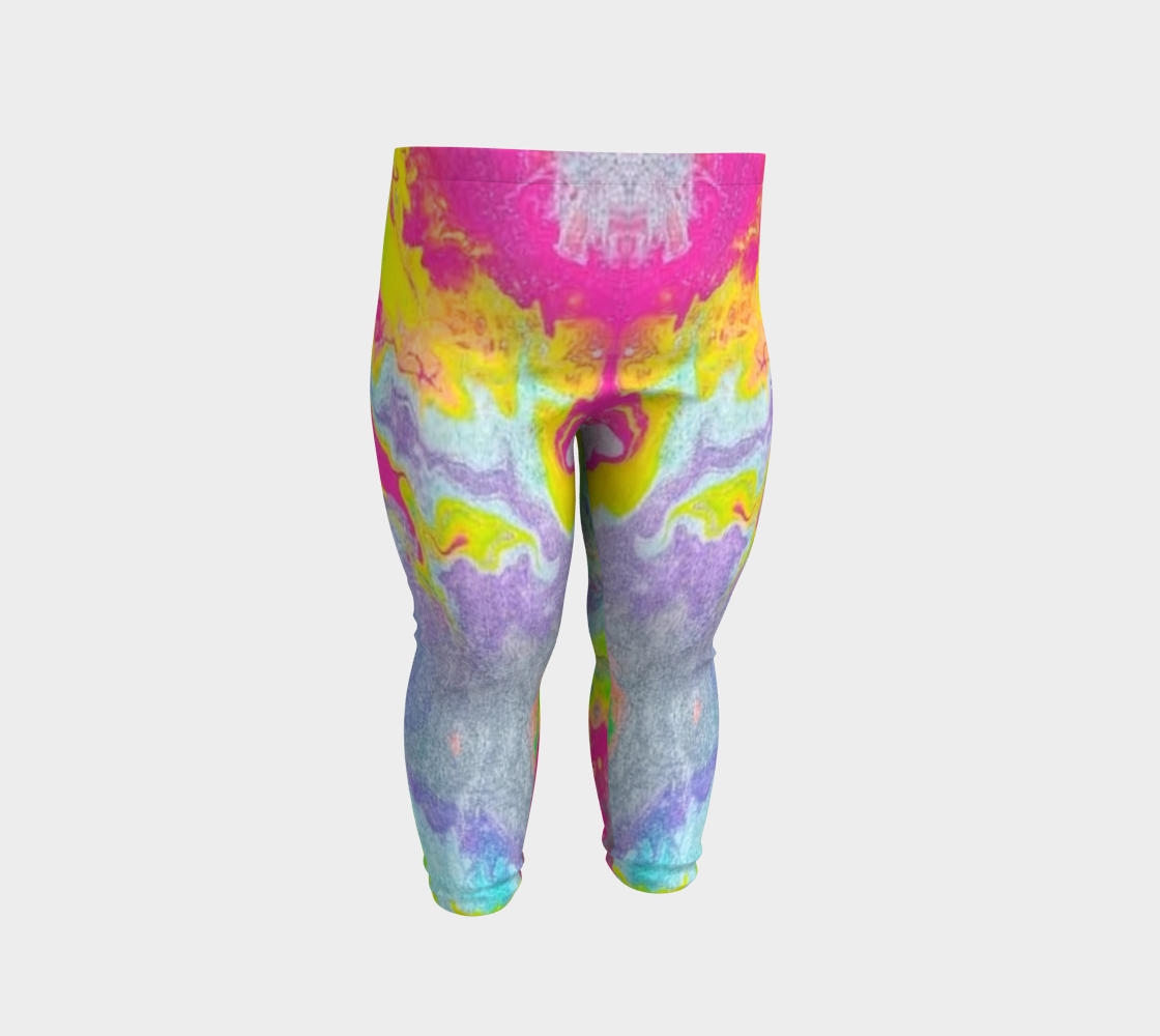 pink sparkle baby leggings preview #2