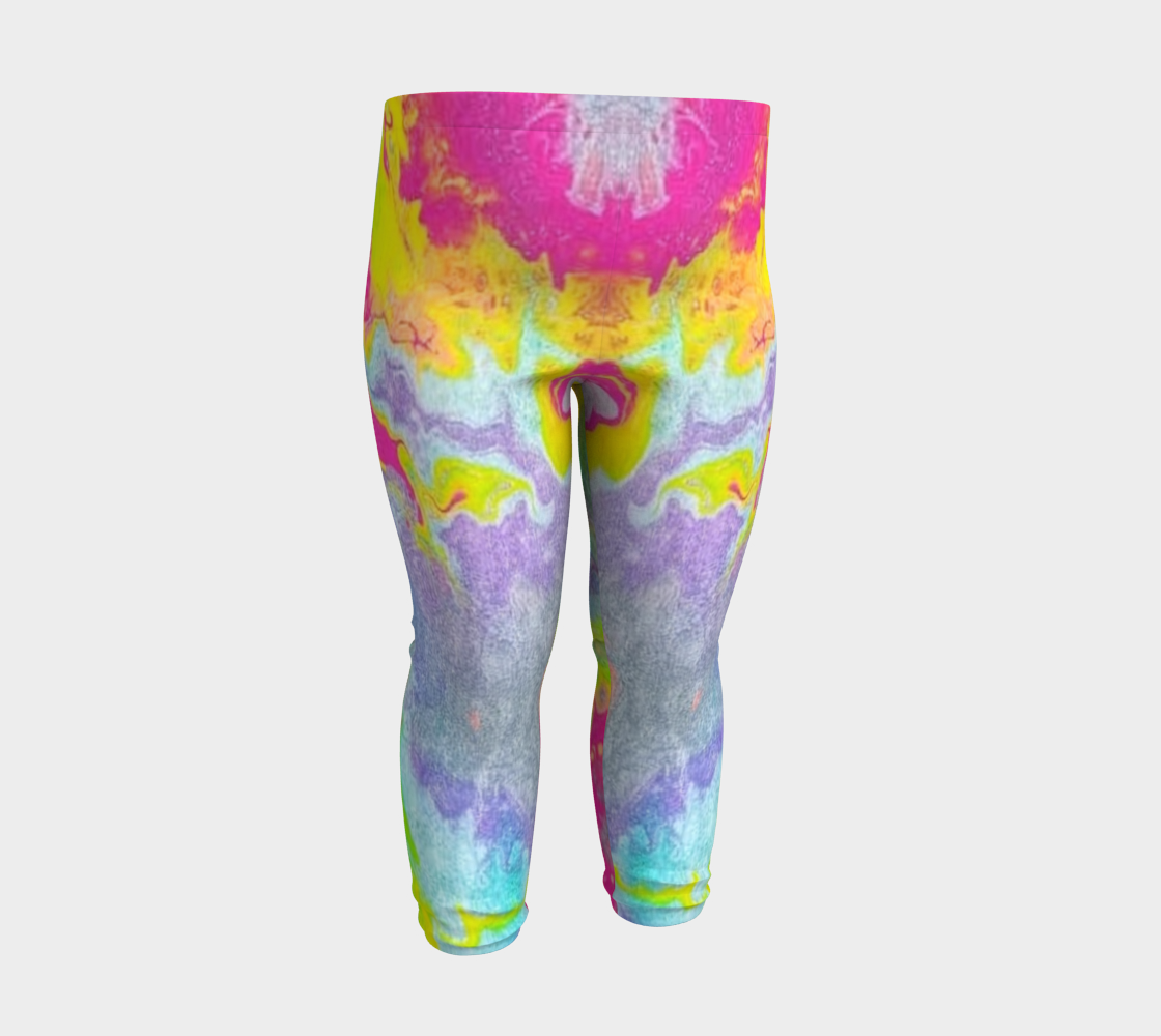 pink sparkle baby leggings preview #3