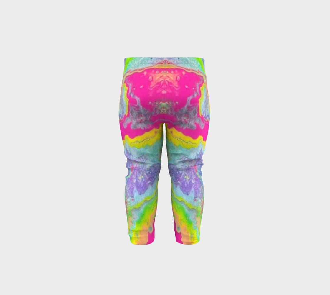 pink sparkle baby leggings preview #5