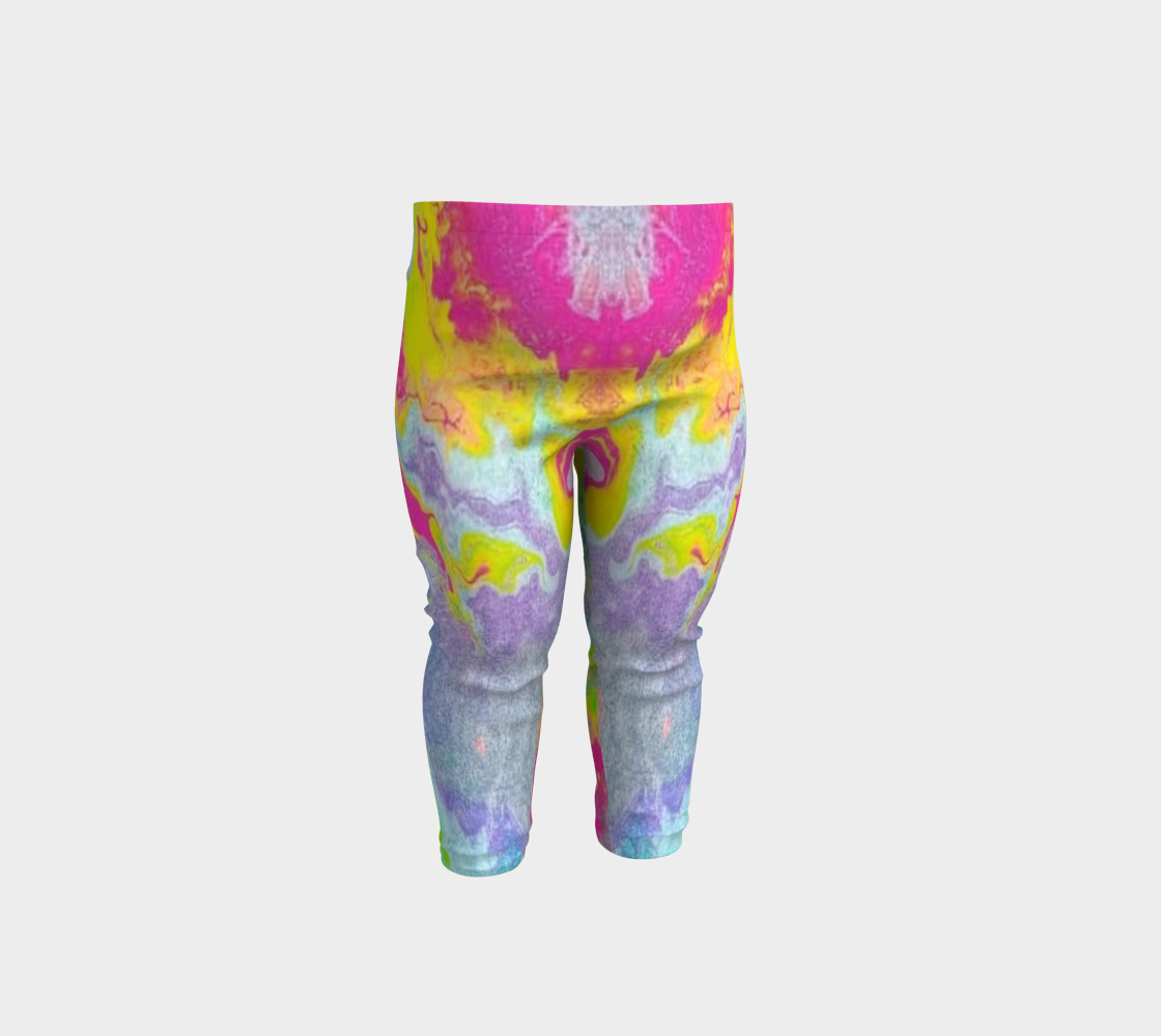 pink sparkle baby leggings preview #1