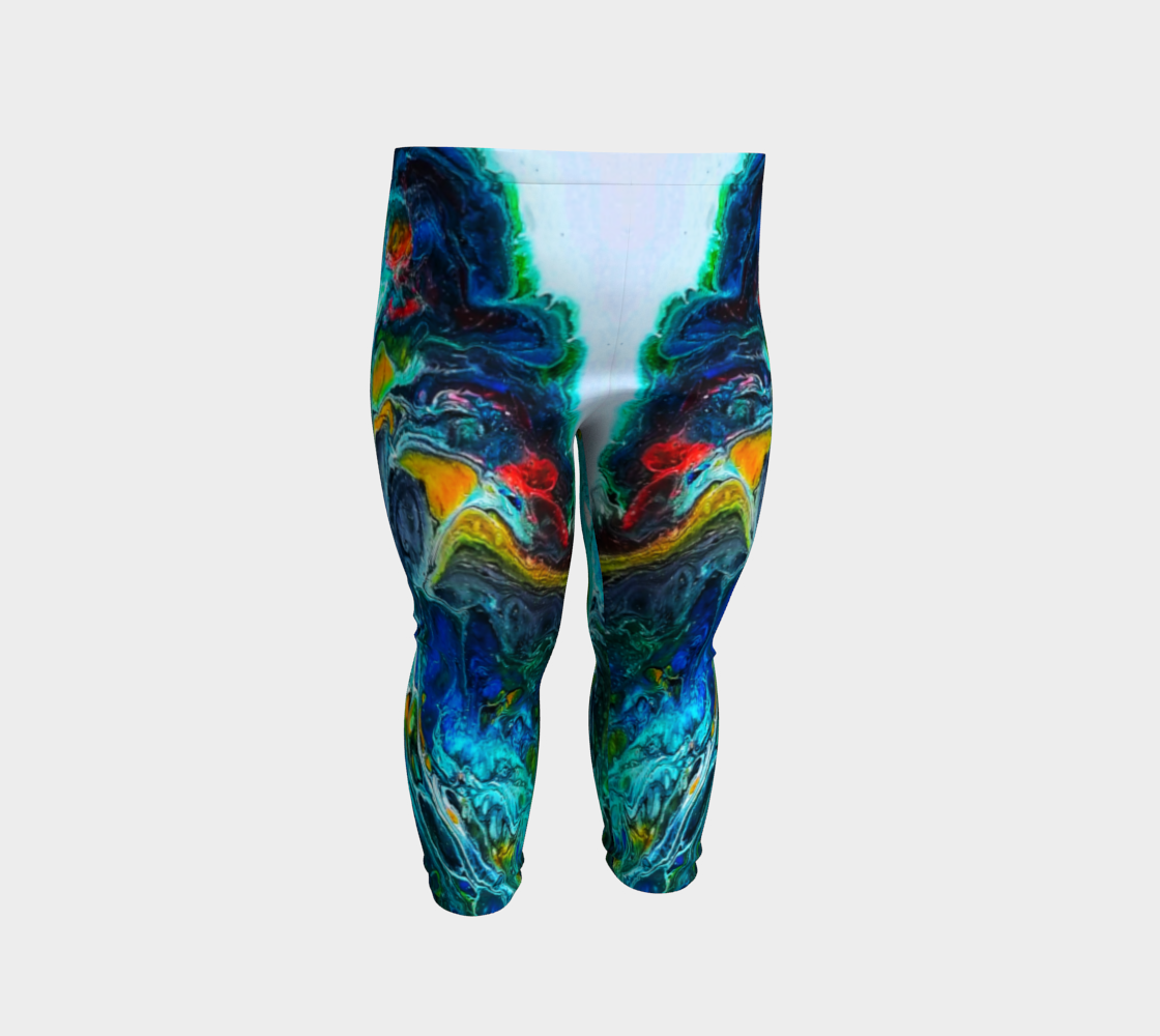 peacock baby leggings preview #2