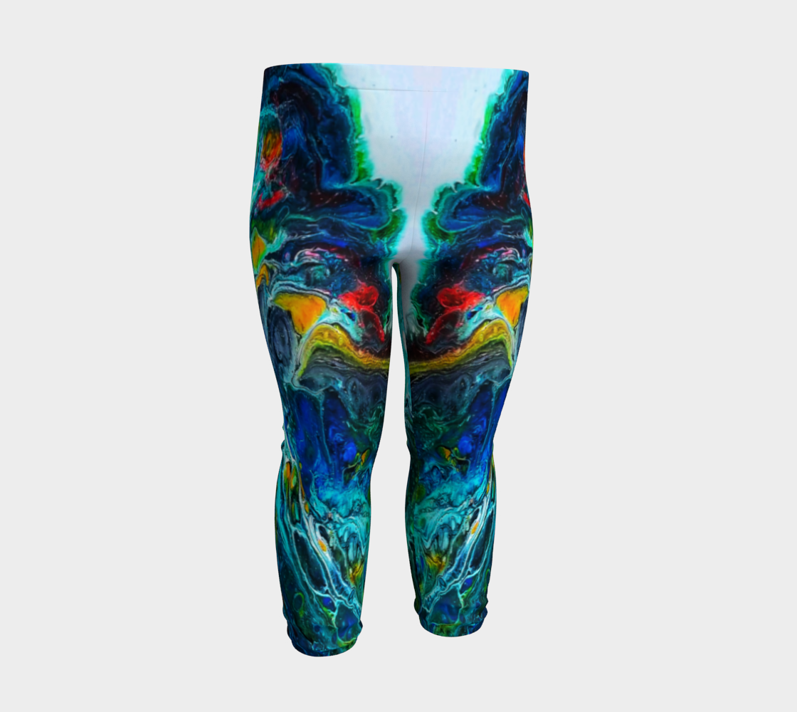 peacock baby leggings preview #3