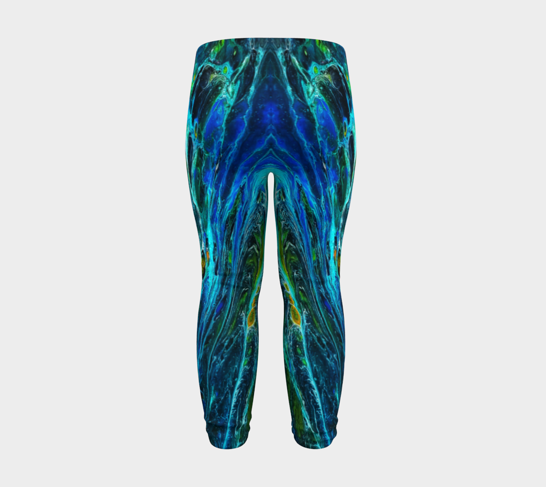peacock baby leggings preview #8