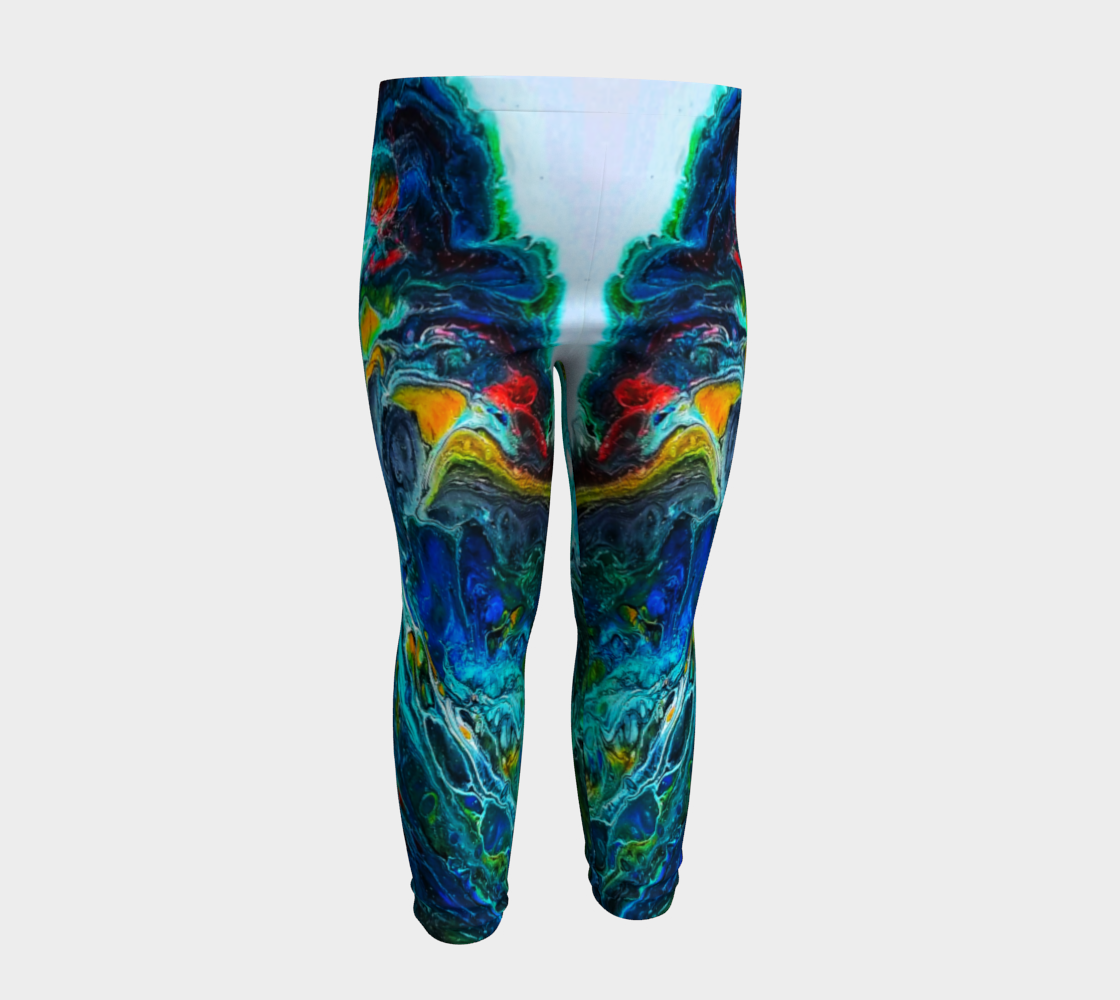 peacock baby leggings preview #4