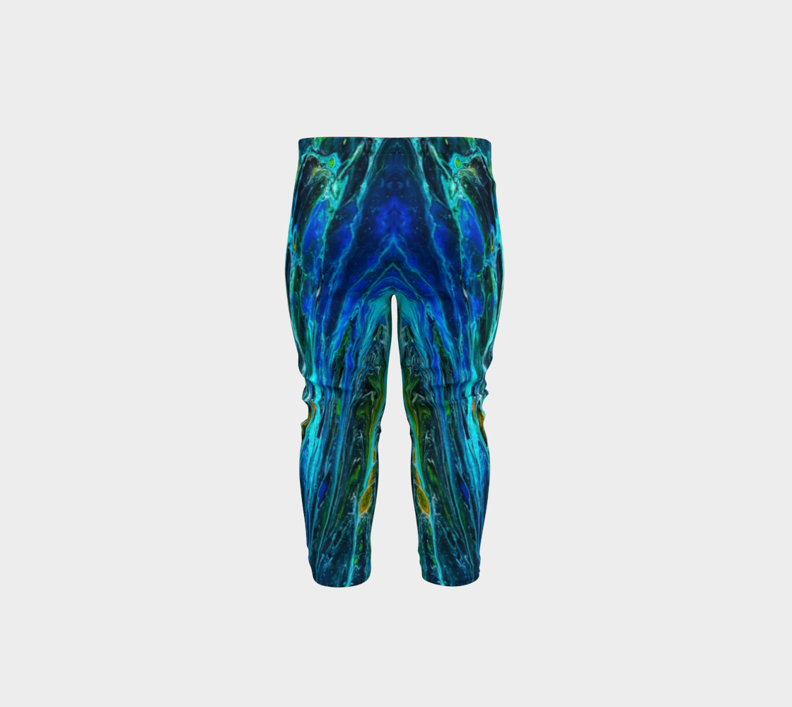 peacock baby leggings preview #5