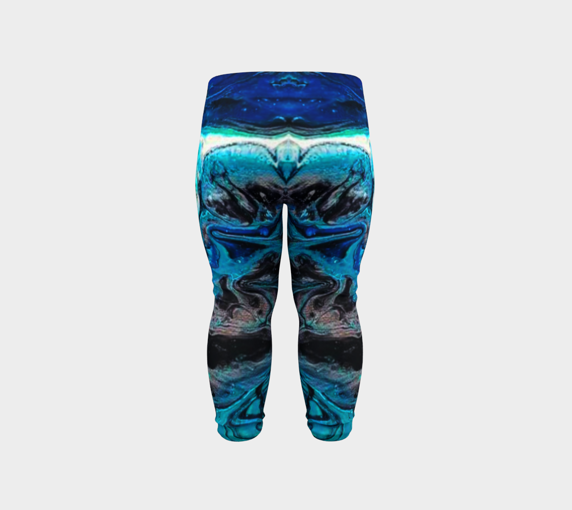 water abstract 1 baby leggings preview #6