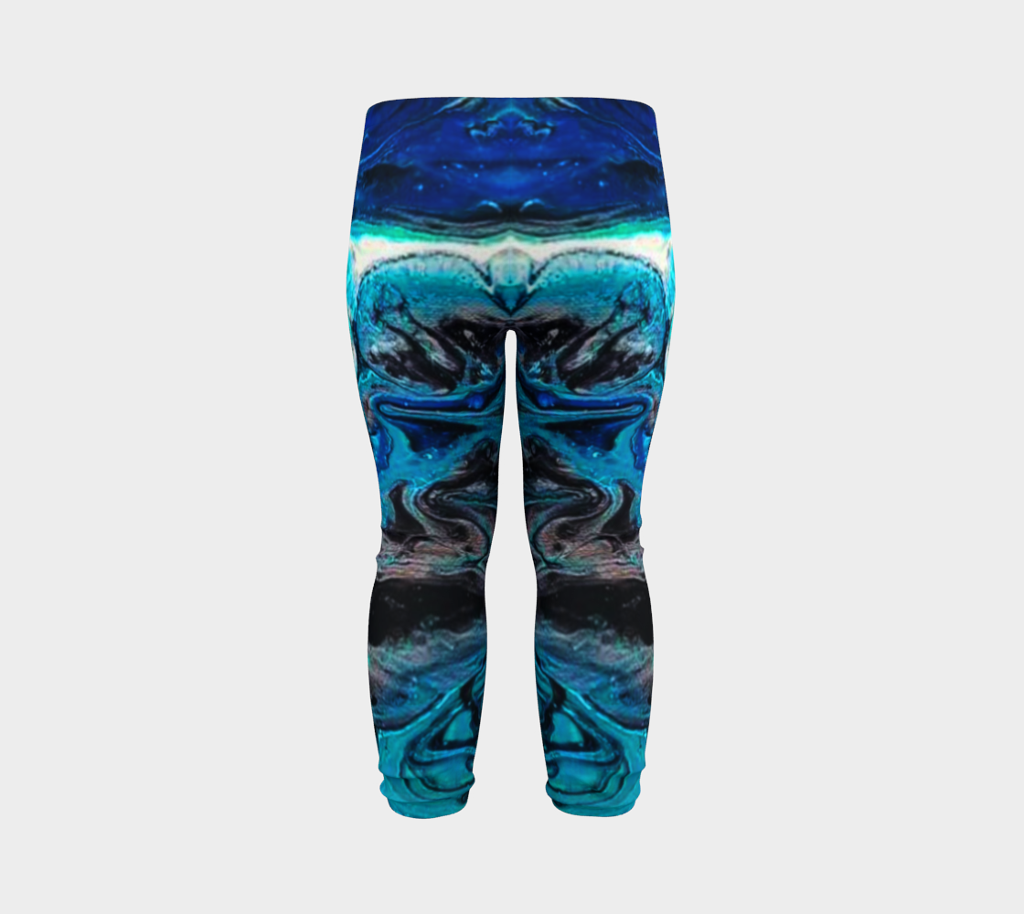 water abstract 1 baby leggings preview #7