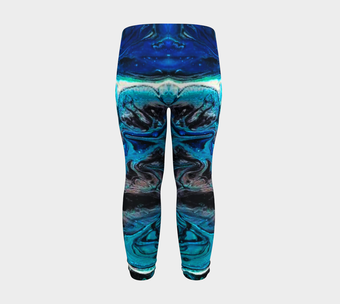 water abstract 1 baby leggings preview #8