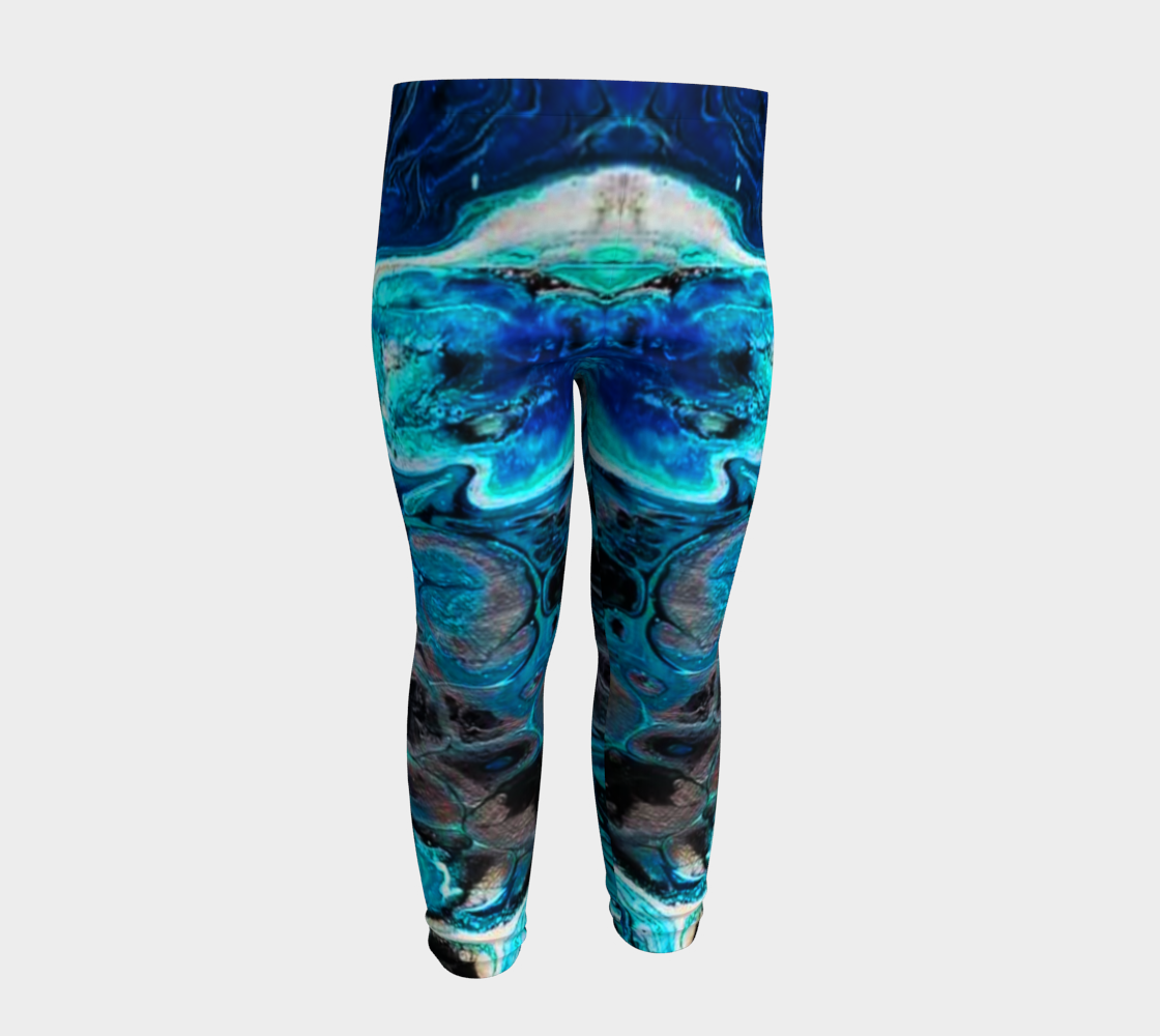 water abstract 1 baby leggings preview #4
