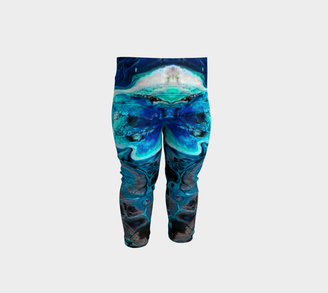 water abstract 1 baby leggings preview #1