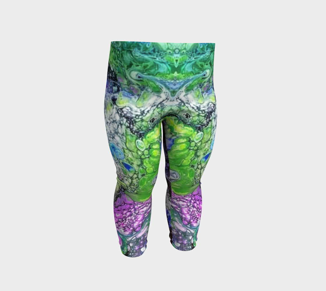 dragon wings baby leggings preview #2