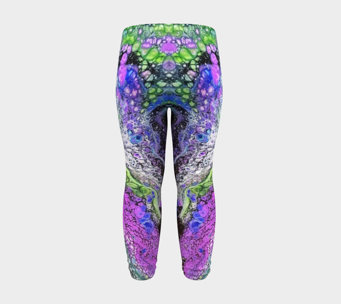 dragon wings baby leggings preview #8