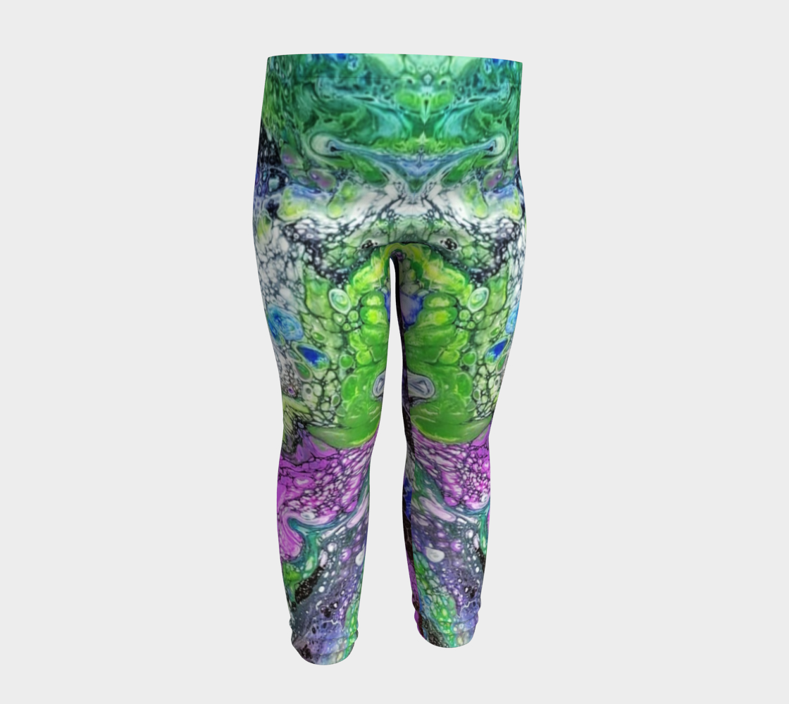 dragon wings baby leggings preview #4