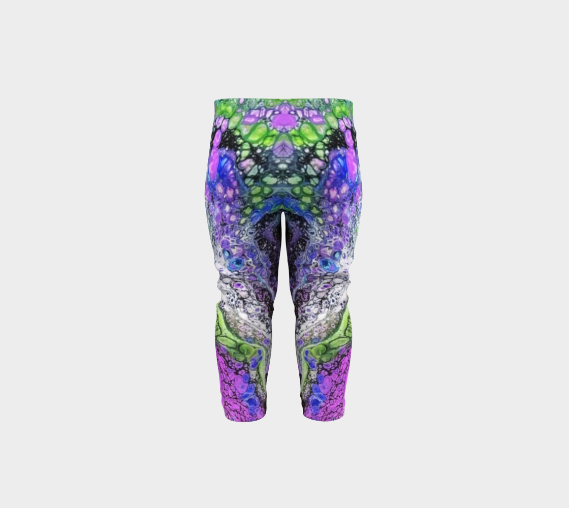 dragon wings baby leggings preview #5
