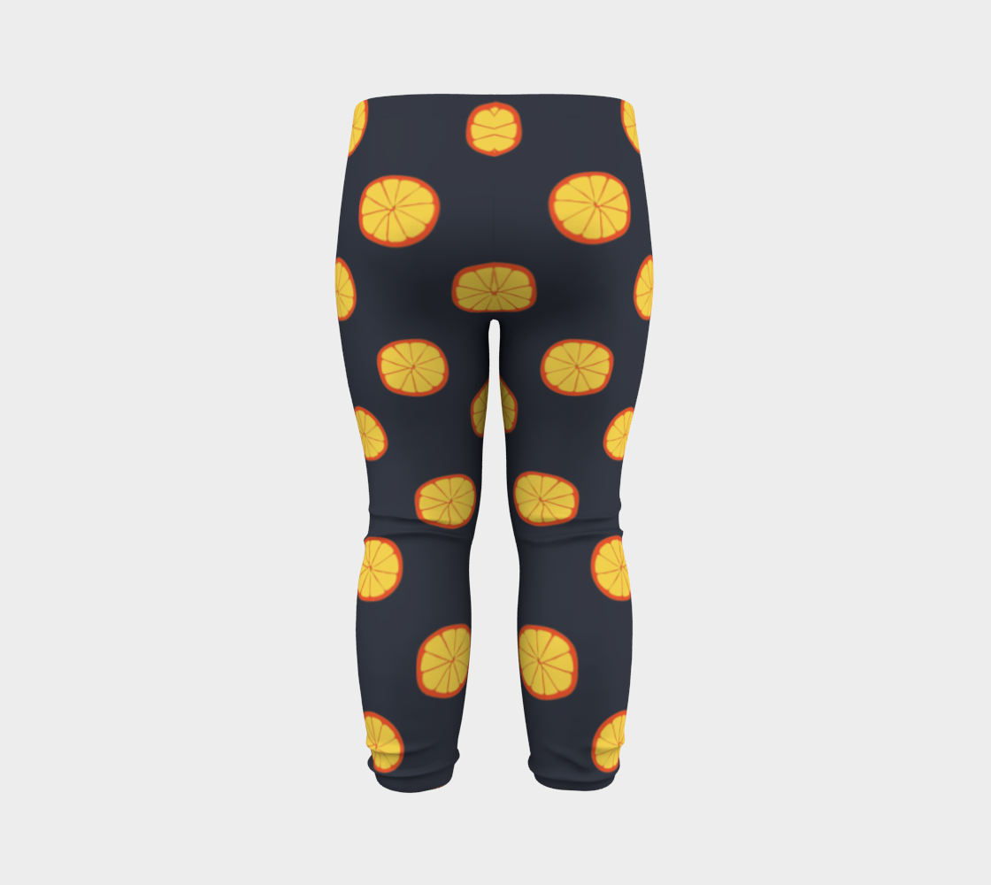 Orange Slices On Black preview #7