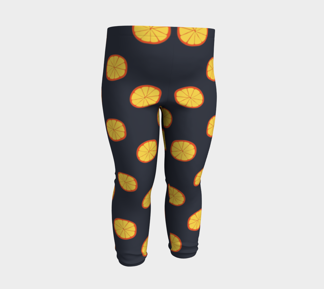 Orange Slices On Black preview #3