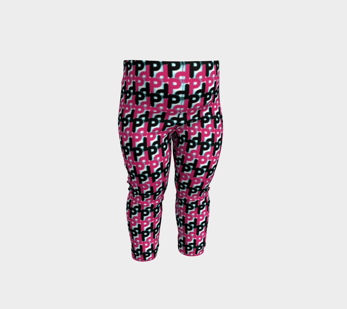 Vintage Pink Chain Baby Leggings preview