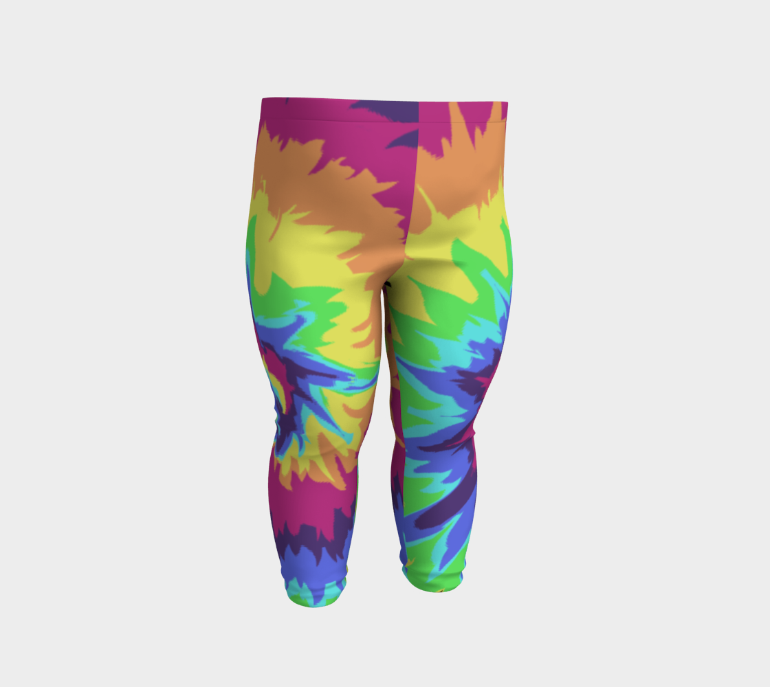 "Tye Dye" Baby Leggings preview #2