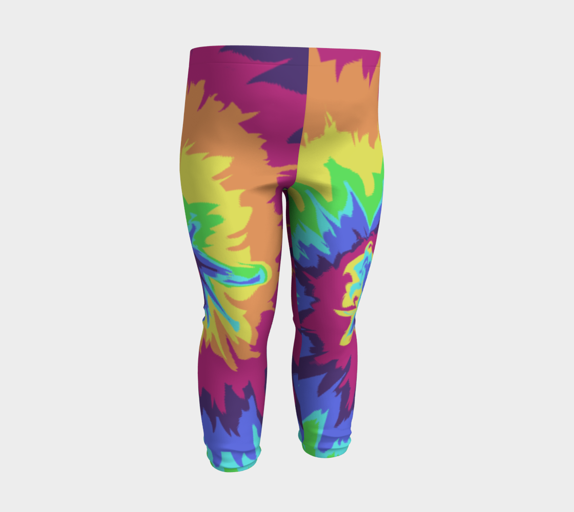 "Tye Dye" Baby Leggings preview #3