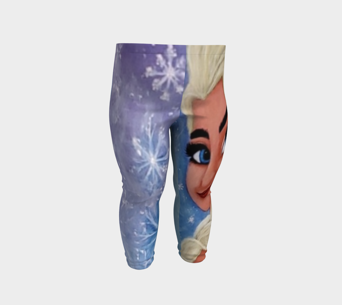 Elsa Baby Leggings  3D preview