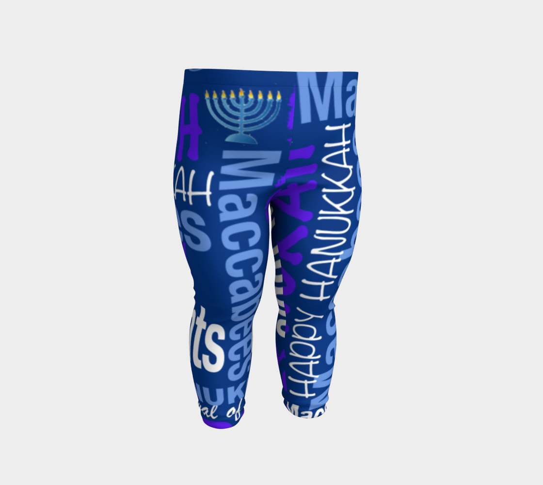 Hanukkah Baby Leggings preview #2