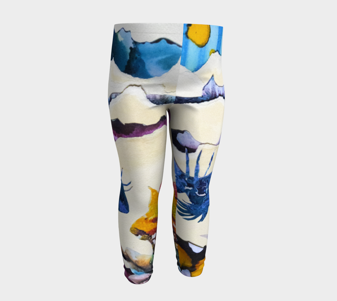 Coral Reef (baby leggings) preview #4