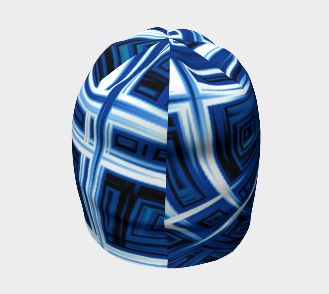 Windows to the Soul Blue Beanie preview #4