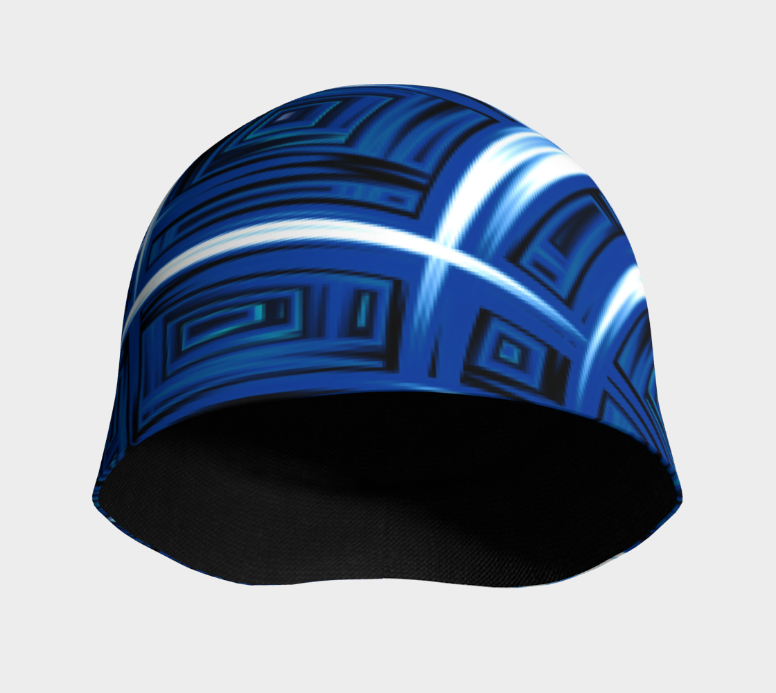 Windows to the Soul Blue Beanie preview #3