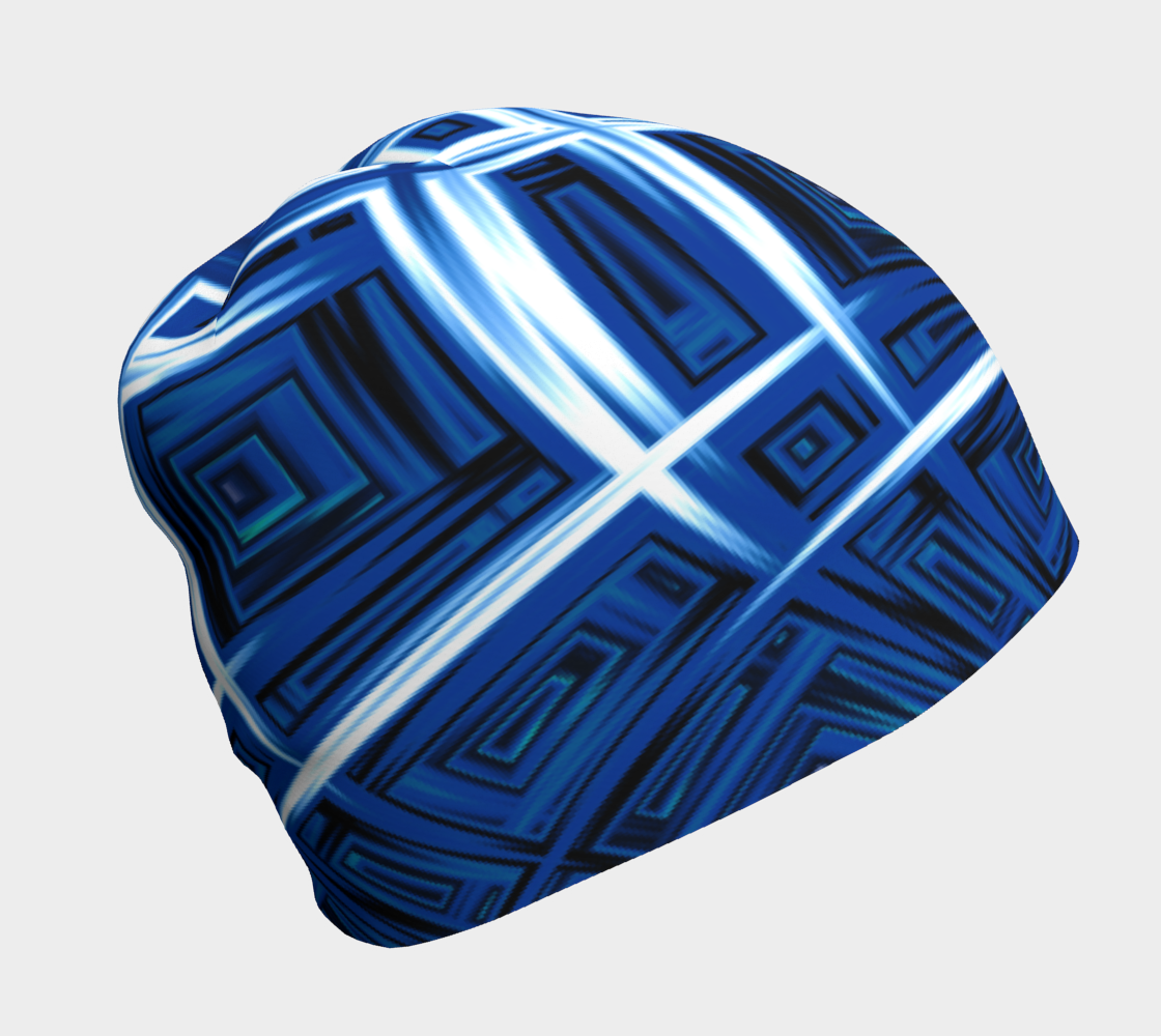 Windows to the Soul Blue Beanie preview #1