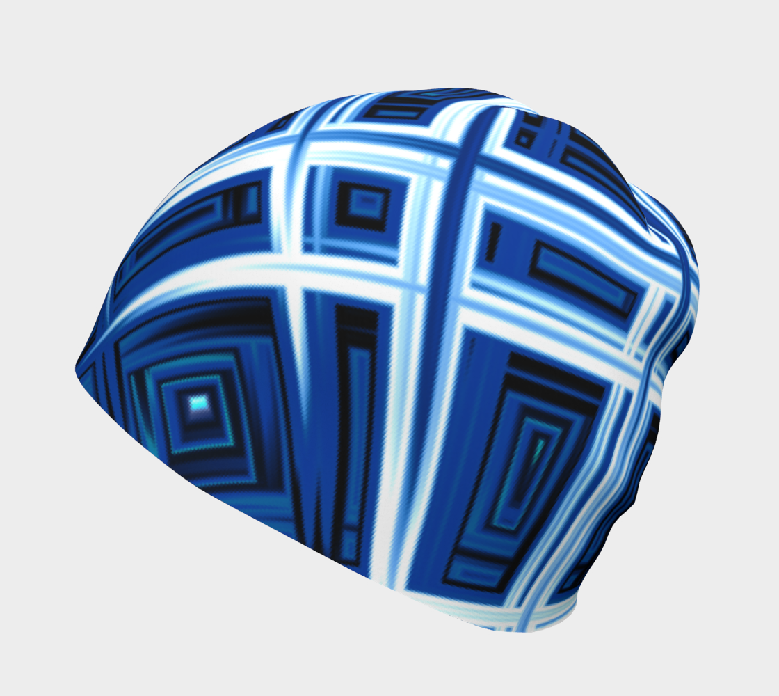 Windows to the Soul Blue Beanie preview #2