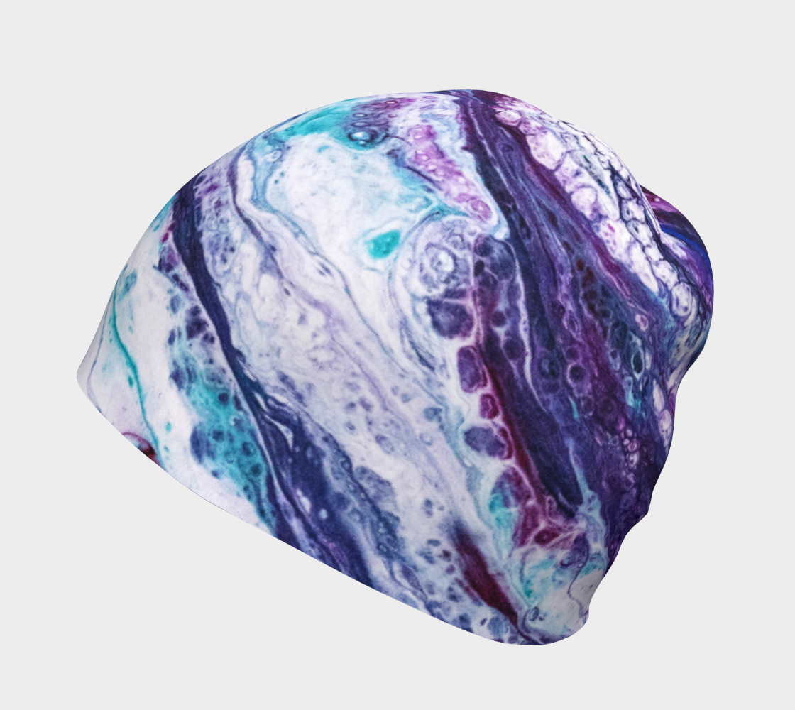 Purple Reigns Acrylic Pour Art preview #2